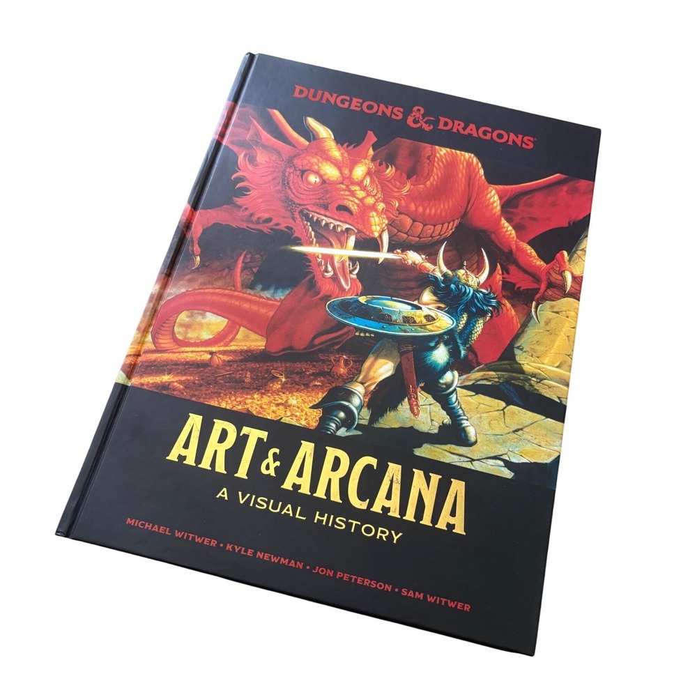 Dungeons and Dragons Art & Arcana A Visual History Hardcover Book